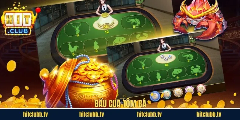 Bầu Cua Tôm Cá Hitclub - Giải Trí Thú Vị, Nhận Thưởng Hấp Dẫn